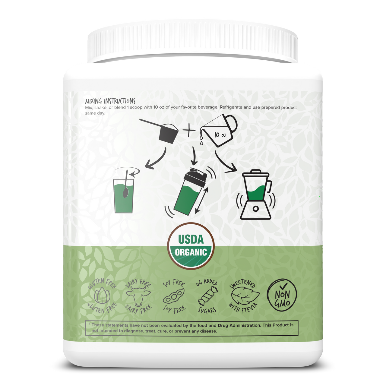 Portions Master Vulcanic Supergreens Mint