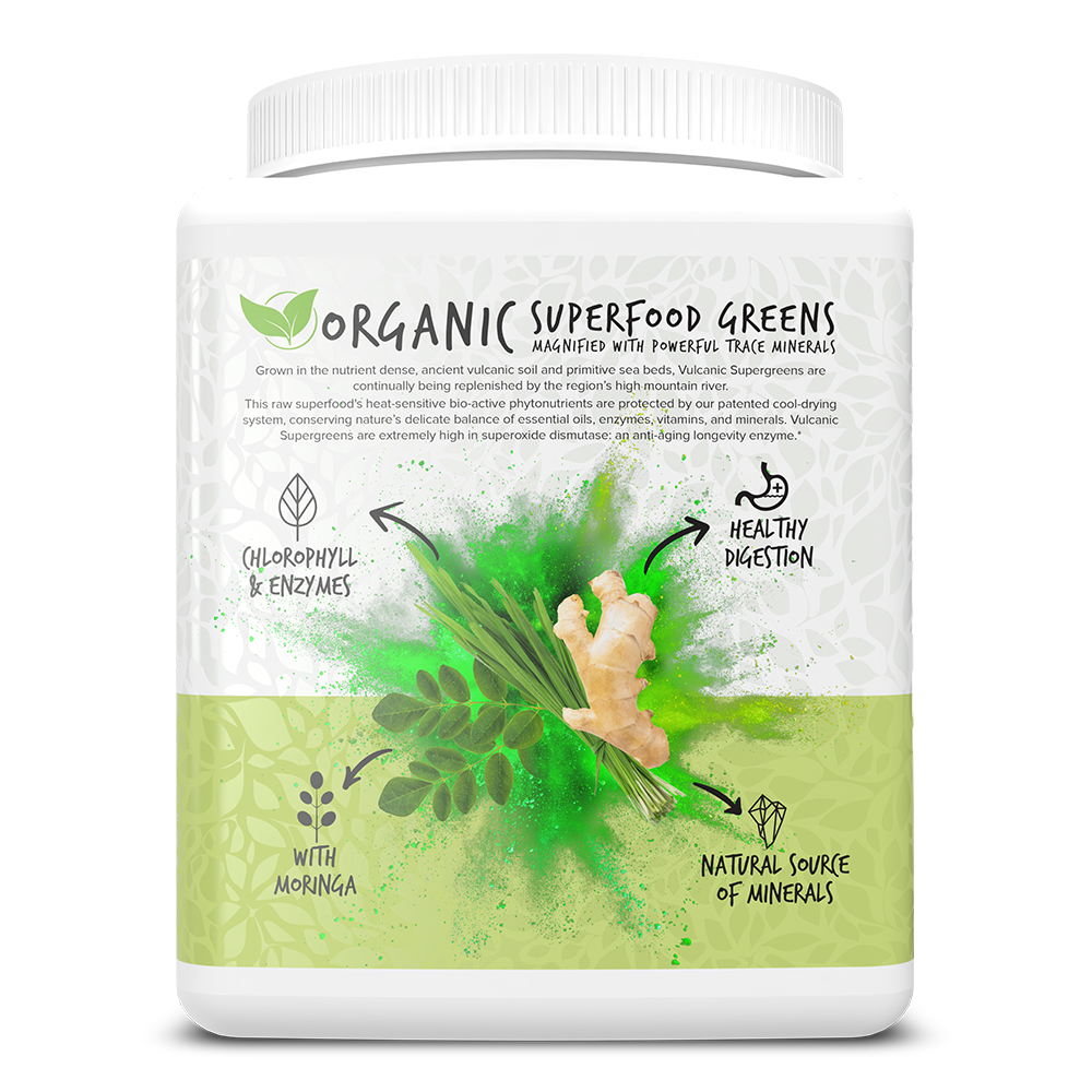 Portions Master Vulcanic Supergreens Unflavored