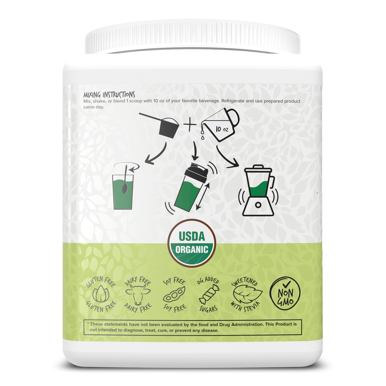 Portions Master Vulcanic Supergreens Unflavored