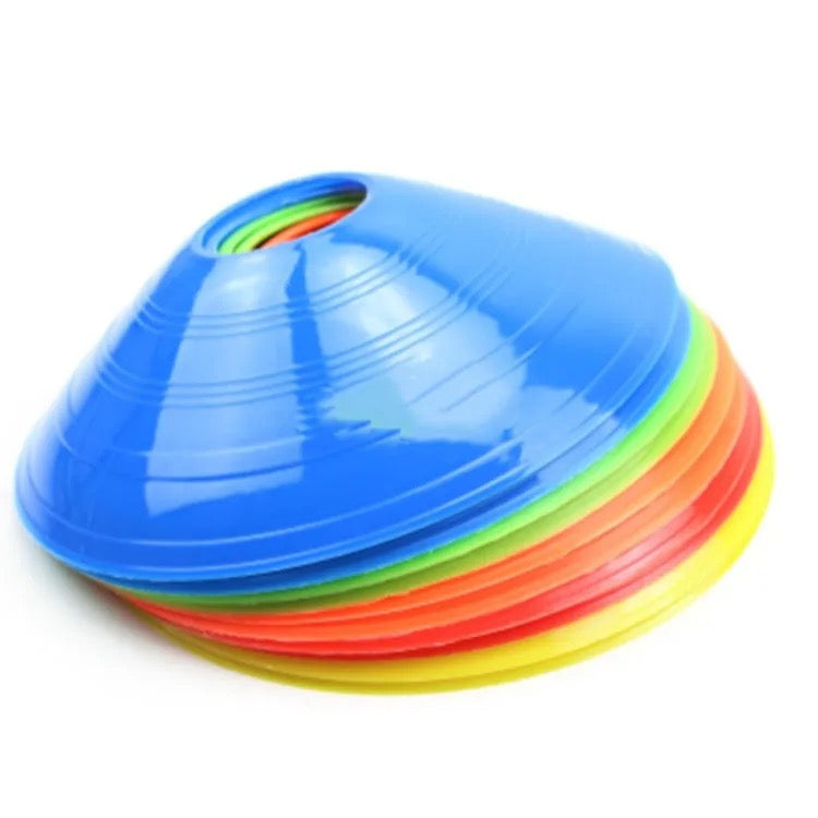 Agility Cones. 25 Pack W/ STAND & Mesh Bag